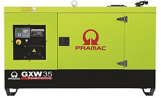 Дизельный генератор Pramac GXW 35 W в кожухе ДизельЭнергоРесурс